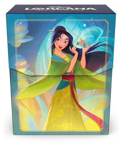 Deck Box: Disney Lorcana- Fabled- Mulan (Local Pick-Up)