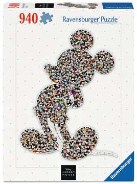 Puzzle - Shaped Mickey