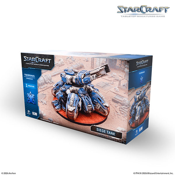 Starcraft: Tabletop Miniatures Game-Terran: Siege Tank