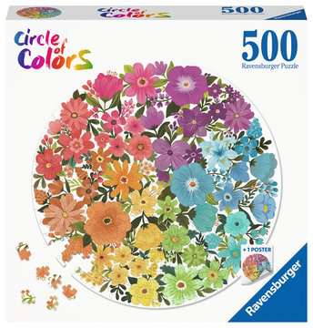 Puzzle - Circle of Colors - Flowers