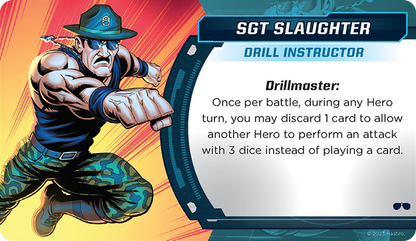 G.I. JOE Mission Critical Sgt Slaughter Figure Pack