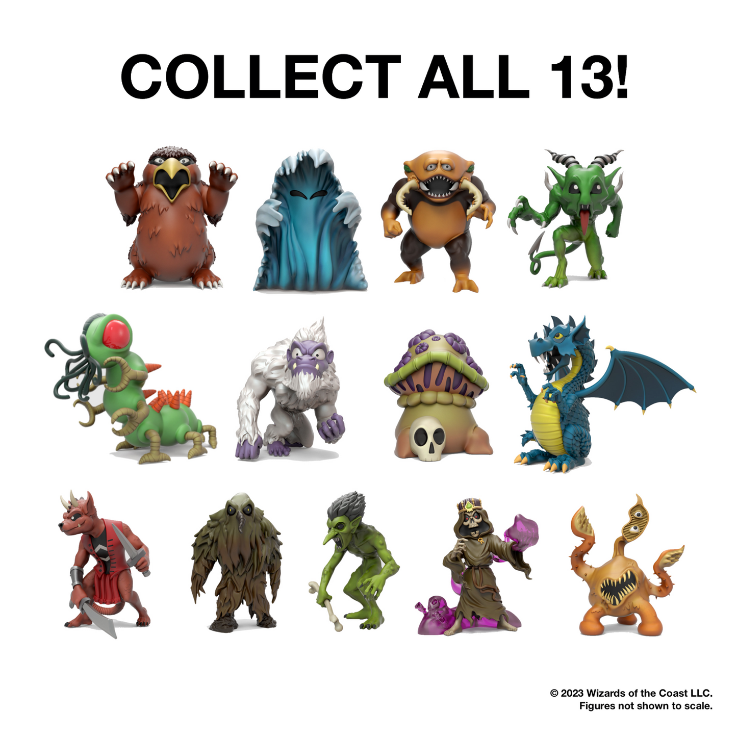Dungeons & Dragons 3 in Vinyl Mini: Monster Series 2