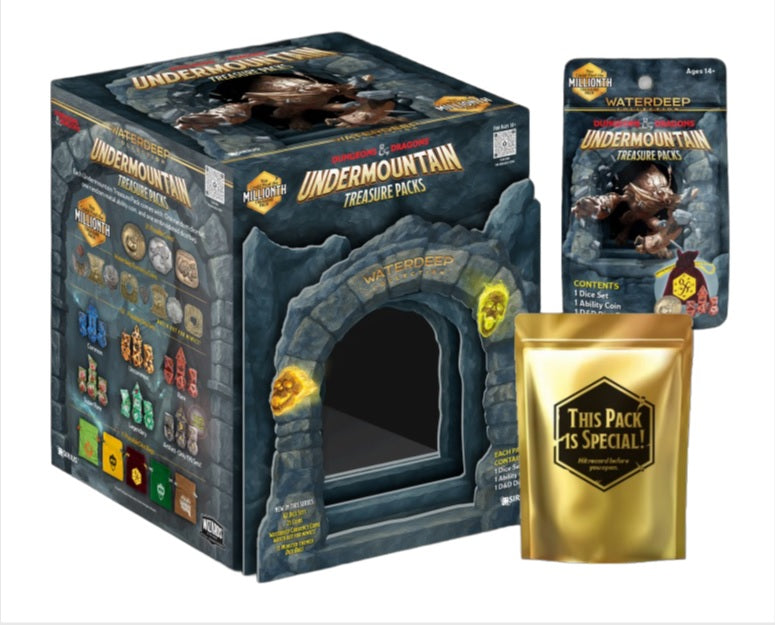 Dungeons & Dragons: Undermountain Treasure Packs Blind Box