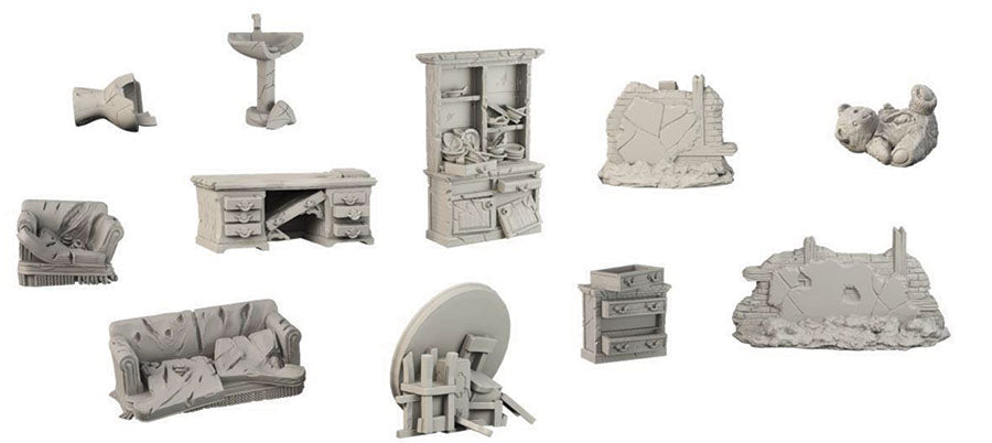 Terrain Crate: Battle Damaged House