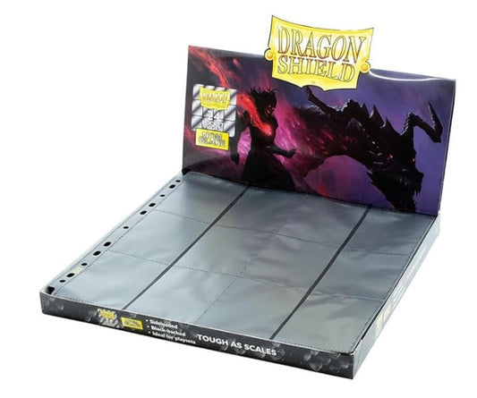 Dragon Shield: (50) 24-Pocket Binder Pages - Clear