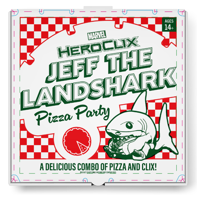 Marvel HeroClix: Deadpool Weapon X Jeff's Pizza Party
