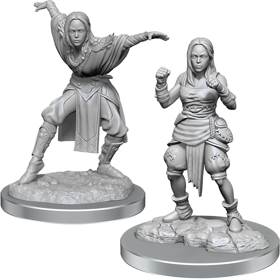 Pathfinder Deep Cuts: W21 Half-Elf Monk Females