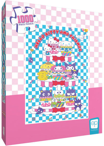 Puzzle: Hello Kitty & Friends - Sweet Cupcakes 1000pcs