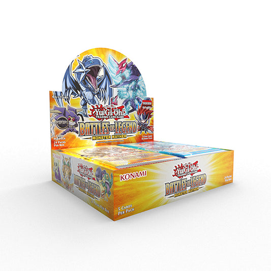 Yu-Gi-Oh: Battles of Legend- Monster Mayhem Booster Display