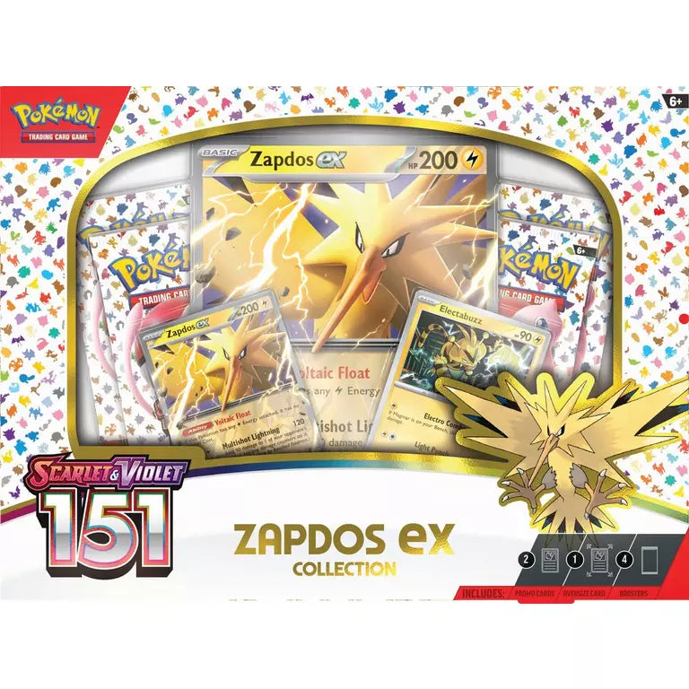 Pokemon: Scarlet & Violet - 151 - Zapdos ex Collection