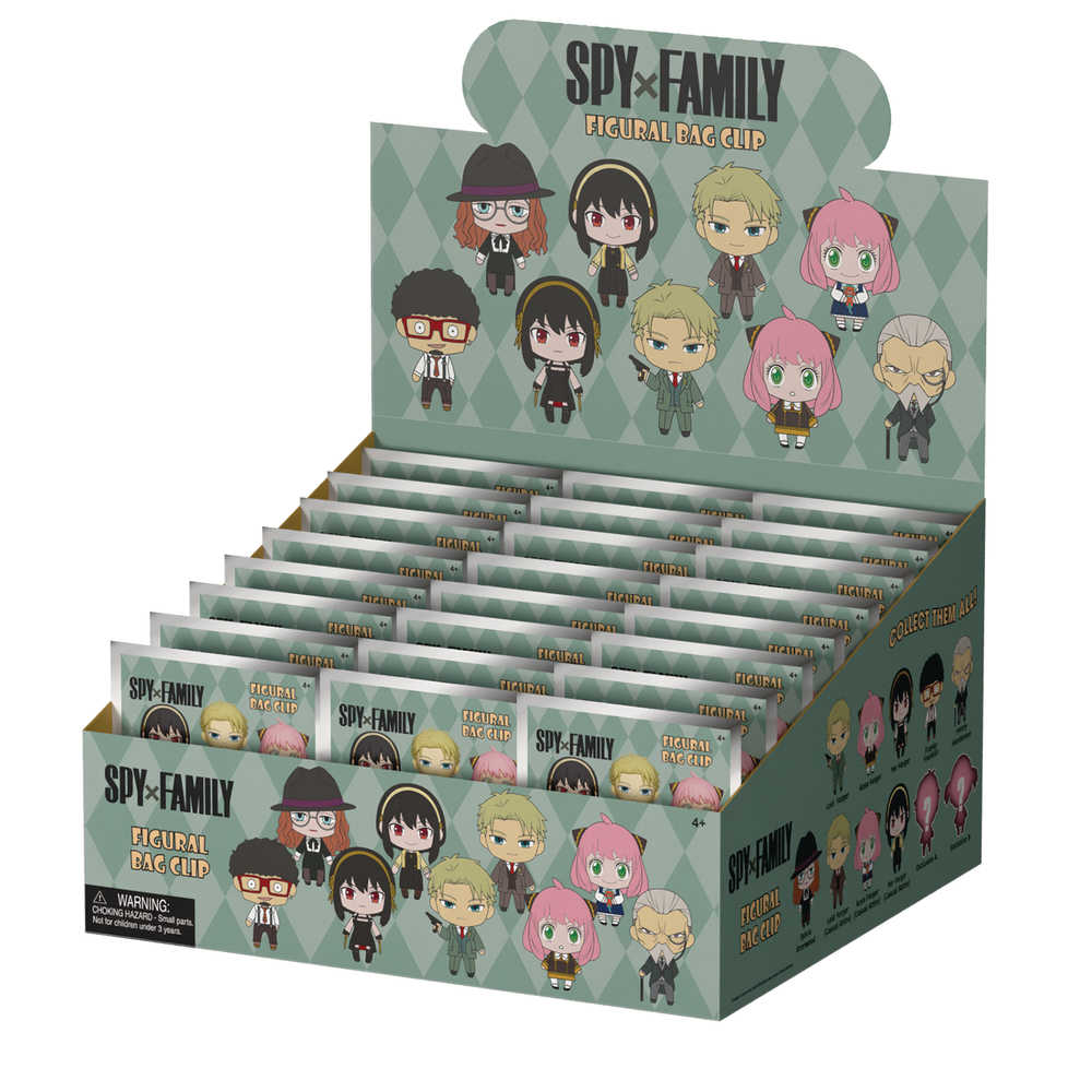 Spy x Family 3D Foam Bag Clip Blind Mystery Bag (1)
