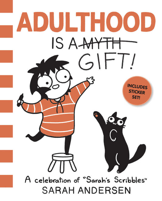 Adulthood Is Gift Celebration Of Sarahs Scribbles Softcover