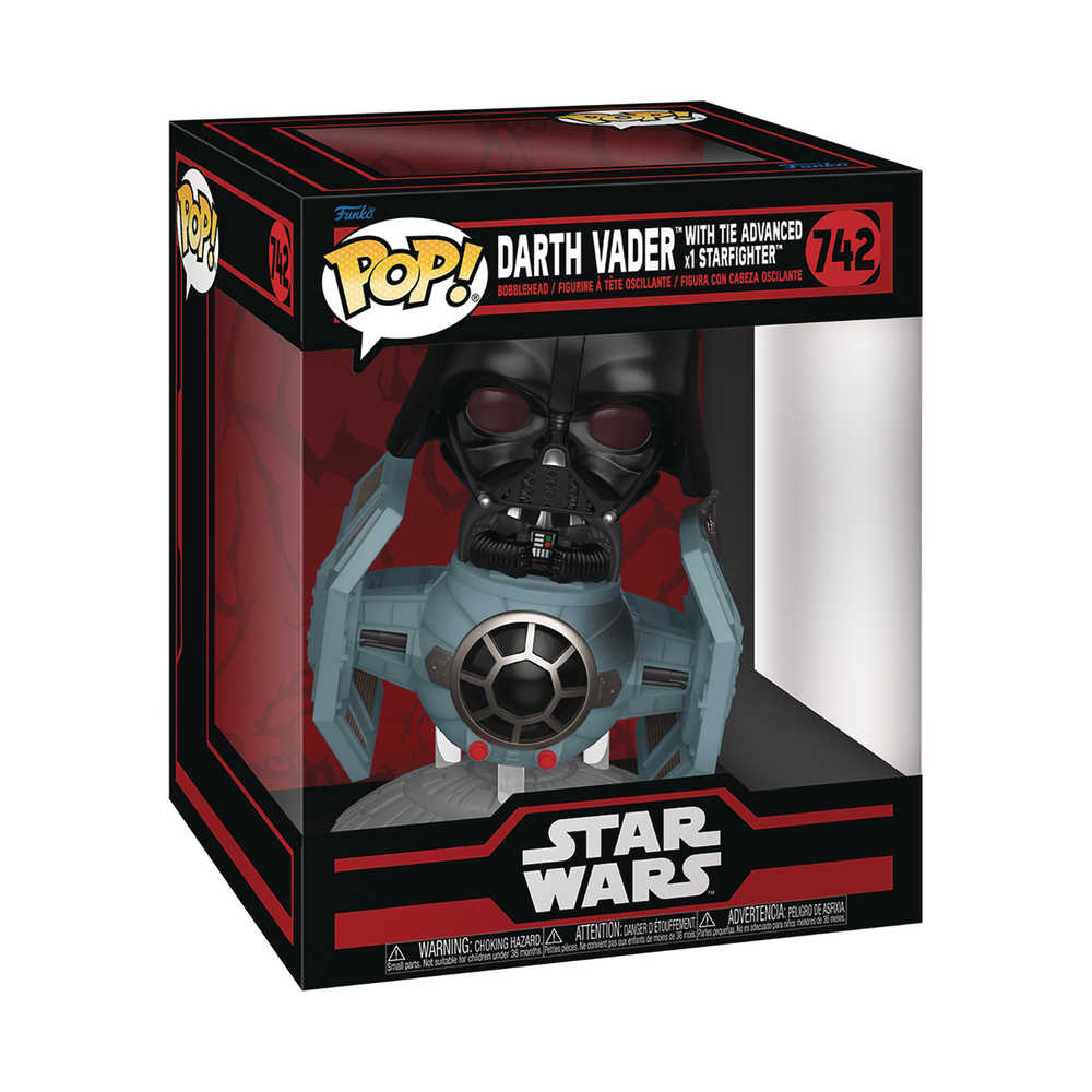 Pop Rides Deluxe Star Wars Darkside Tie Adventure X1 W Vader Vinyl Figure