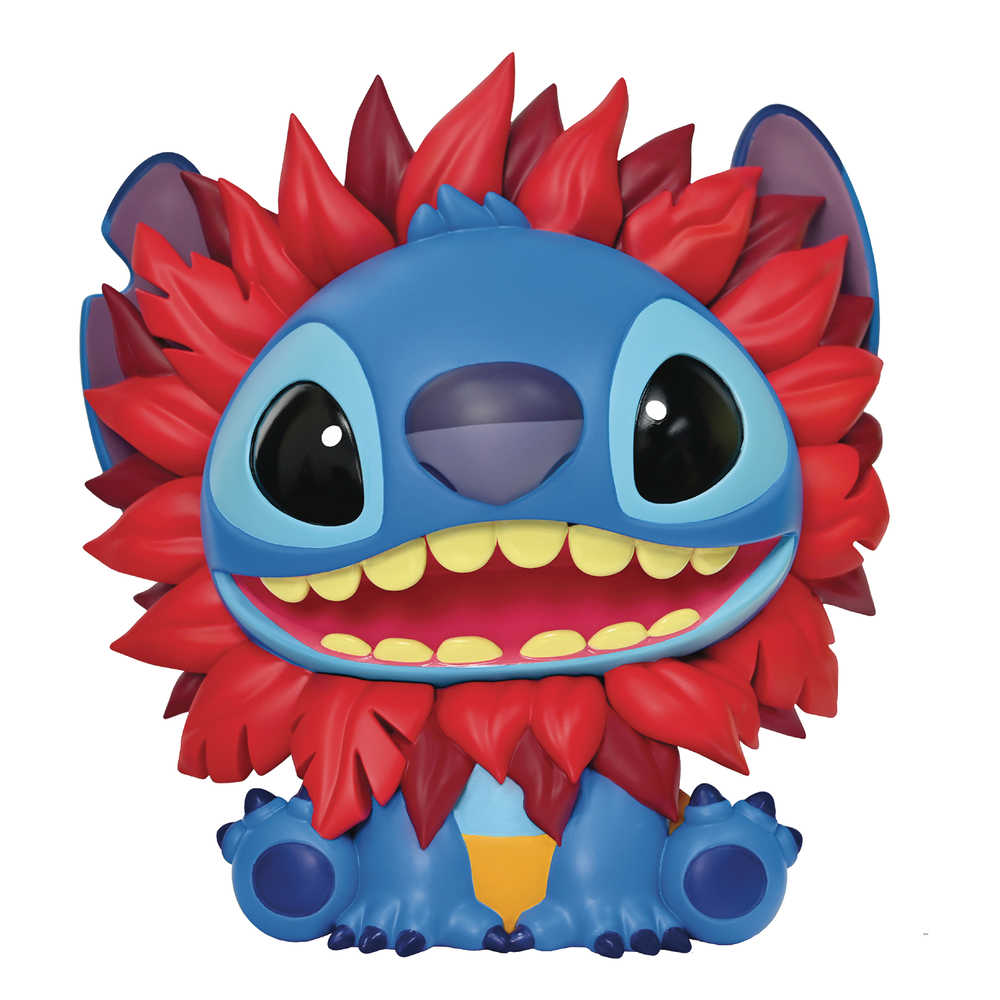 Stitch In Lion King Costume PVC Bank Figure