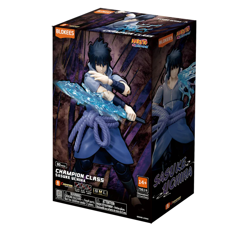 NARUTO Champion Class 04 Sasuke Uchiha | Blokees