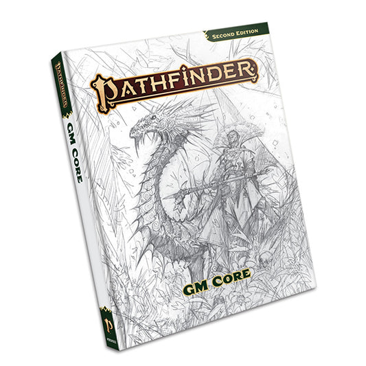 Pathfinder RPG, 2e: GM Core Remastered, Sketch Cover