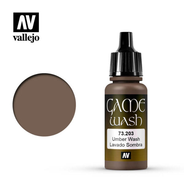 Vallejo Game Color: Wash - Umber 18 ml.