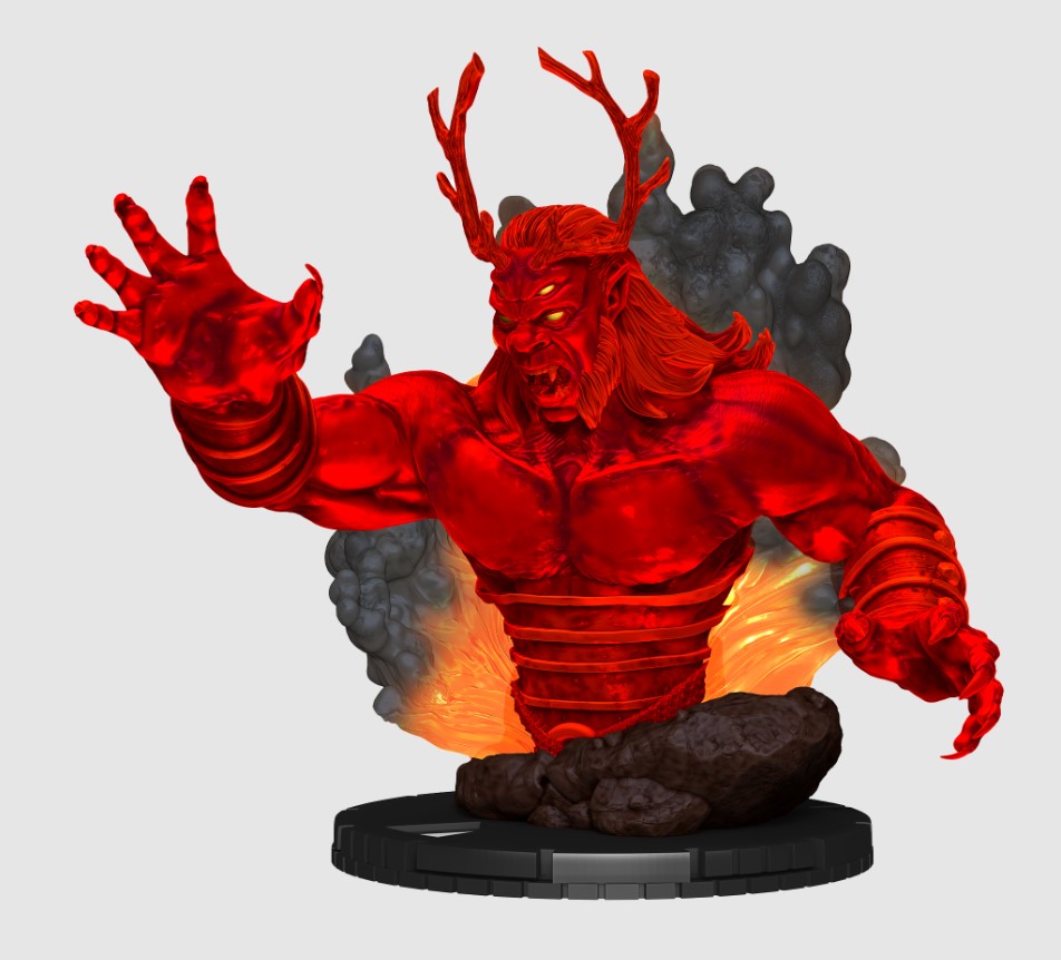 DC HeroClix: Iconix - Trigon and Raven
