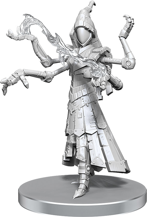 Pathfinder Battles Deep Cuts Unpainted Miniatures: W26 Clockwork Mage