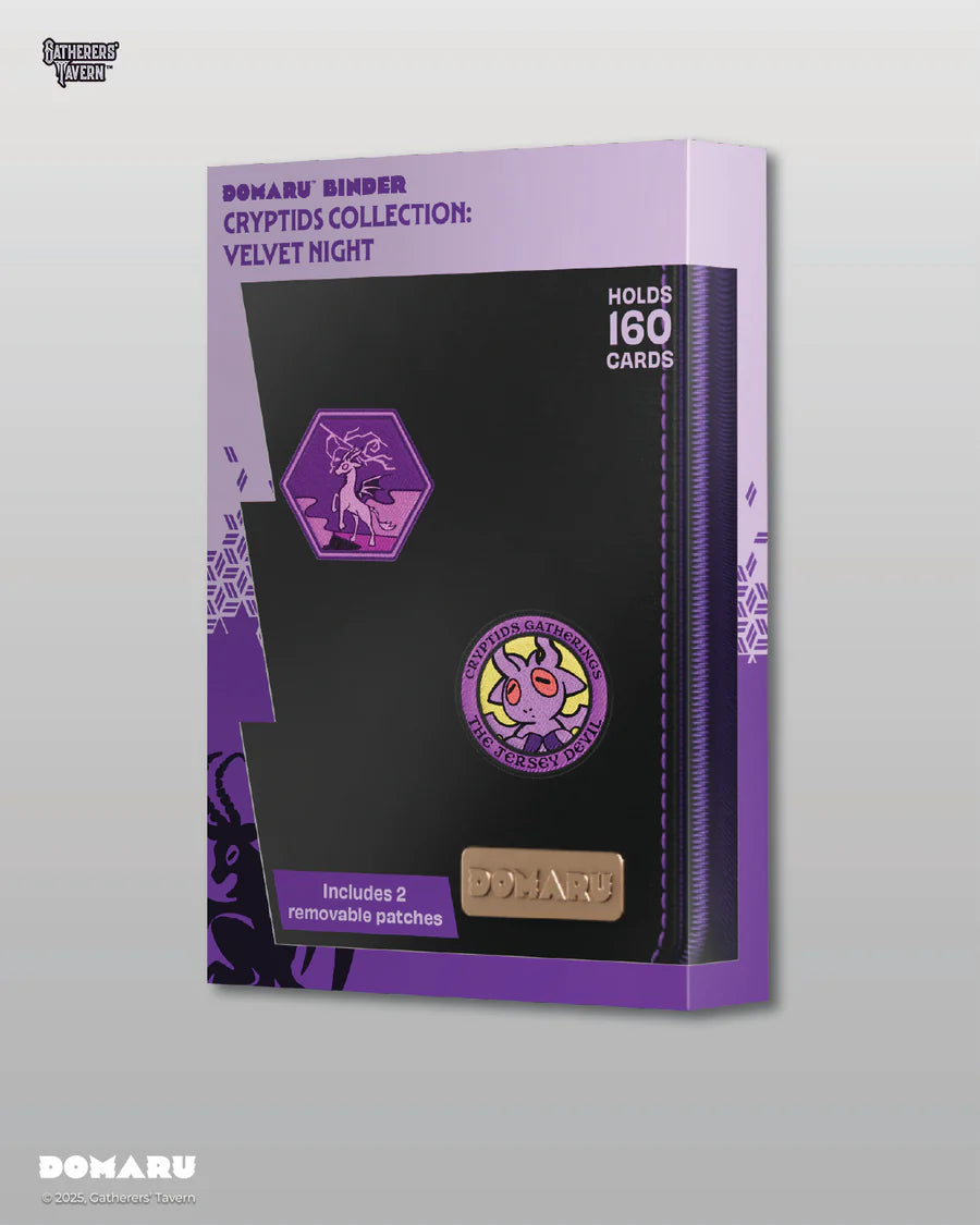 Velvet Night - DOMARU Deco Patch Binder Cryptids Collection (4 Pocket)