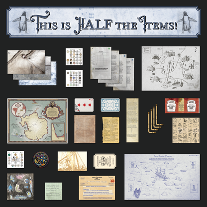 Shackleton (full series): Historic Fiction Escape Game