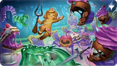 MTG: Play Mat- Secret Lair - Wilds of Eldraine Food Fight Stitched