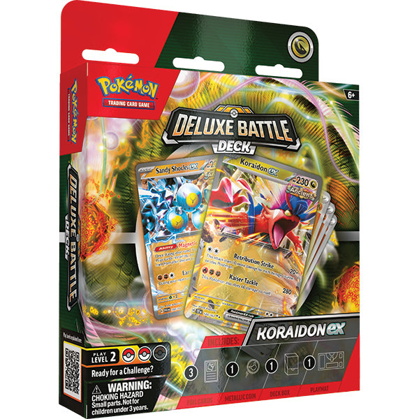 Pokemon TCG: Ex Deluxe Battle Deck (Miraidon ex or Koraidon ex)