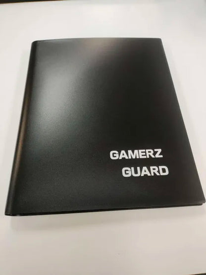 Black Polypropylene 9-Pocket Binder with close strap