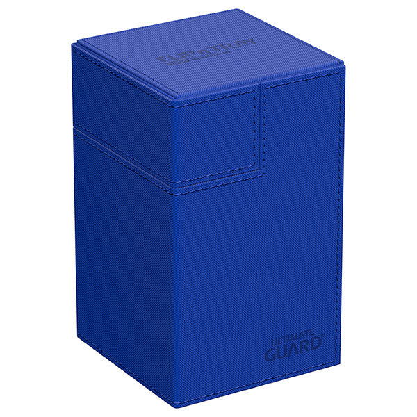 Deck Case: Twin Flip´n´Tray 100+ Standard Size Monocolor- Blue