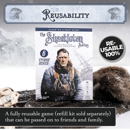 Shackleton (full series): Historic Fiction Escape Game