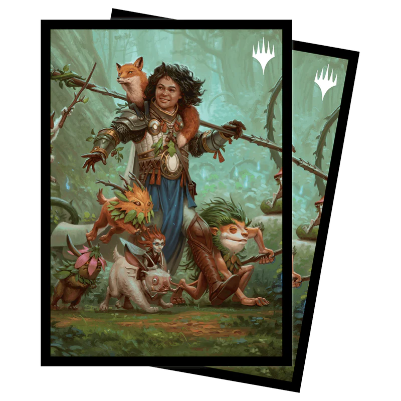 Magic the Gathering: Wilds of Eldraine Ellivere of the Wild Court Standard Deck Protector Sleeves (100ct)