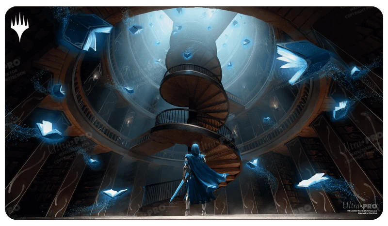 Magic the Gathering: Wilds of Eldraine Virtue of Knowledge Standard Gaming Playmat