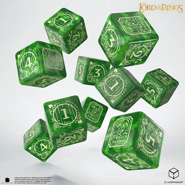 Lord of the Rings 10xD6 Shire Dice Set