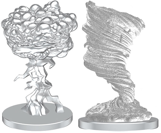Pathfinder Battles Deep Cuts Unpainted Miniatures: Living Thunderclap & Living Whirlwind
