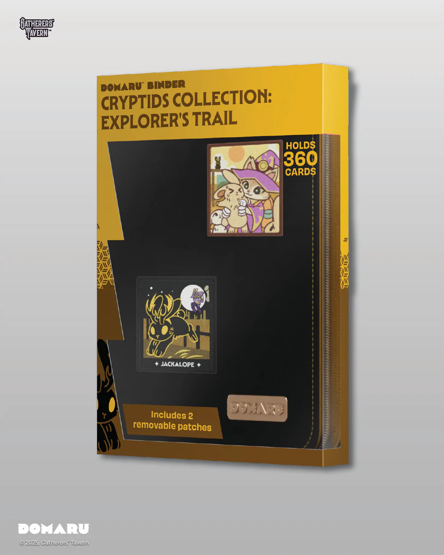 Explorer's Trail - DOMARU Deco Patch Binder Cryptids Collection (9 Pocket)