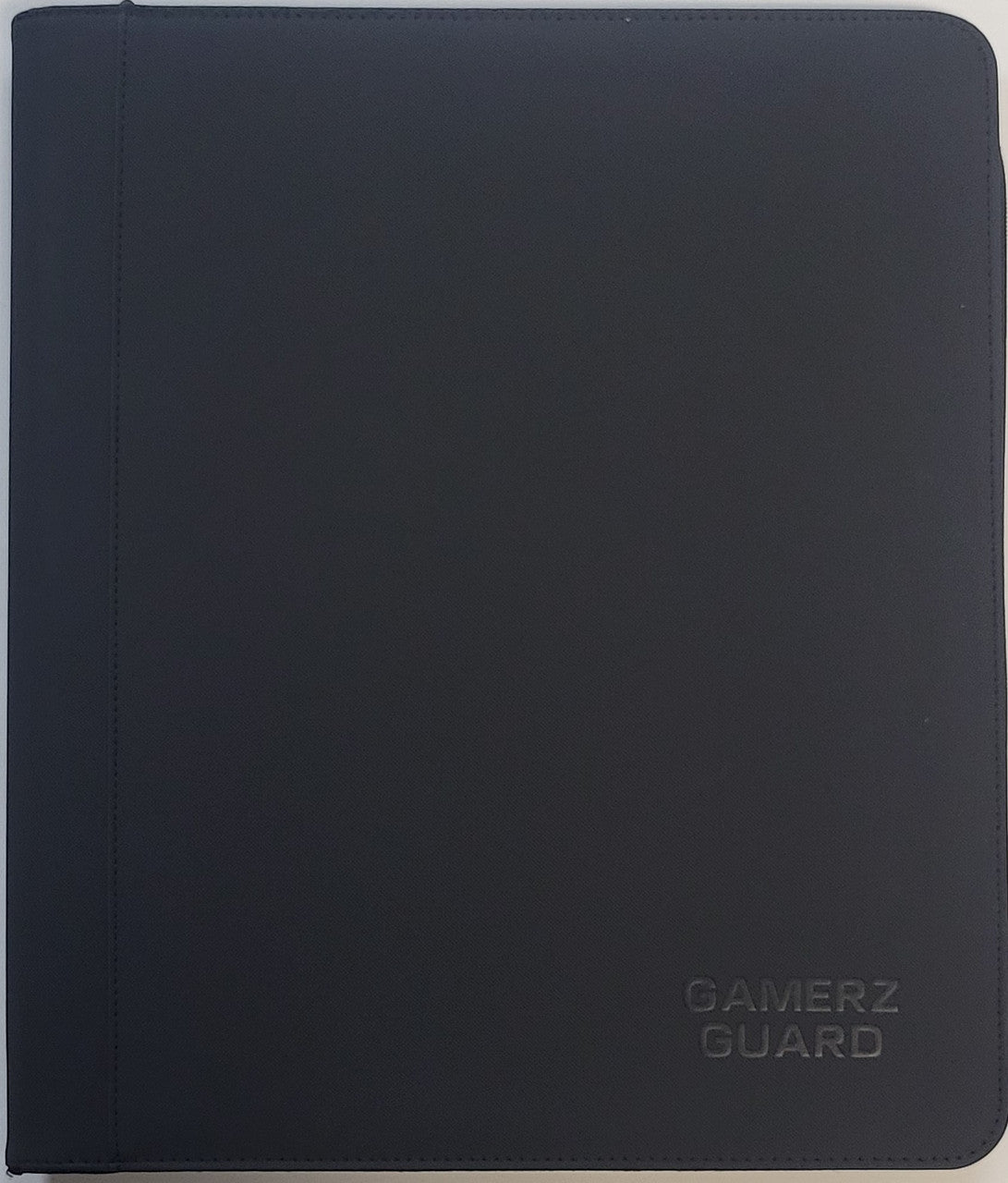 Black 9 Pocket Zipper Binder