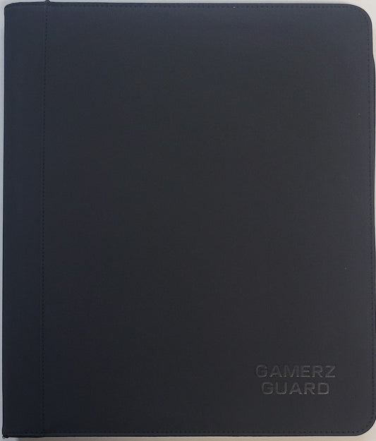Black 9 Pocket Zipper Binder