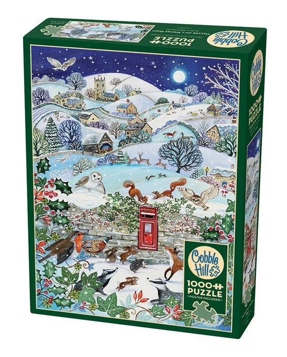Village on A Winter Night | 1000 Piece