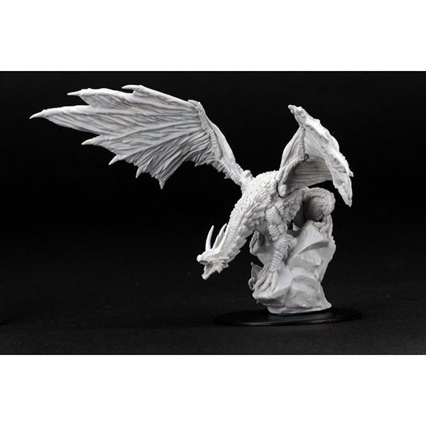 Pathfinder Battles Deep Cuts Miniatures: Silver Dragon