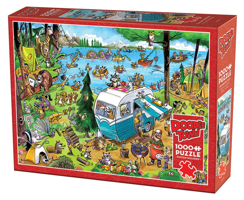 DoodleTown: Call of the Wild | 1000 Piece Puzzle