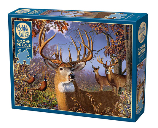 Deer and Pheasant | 500 Piece Puzzle