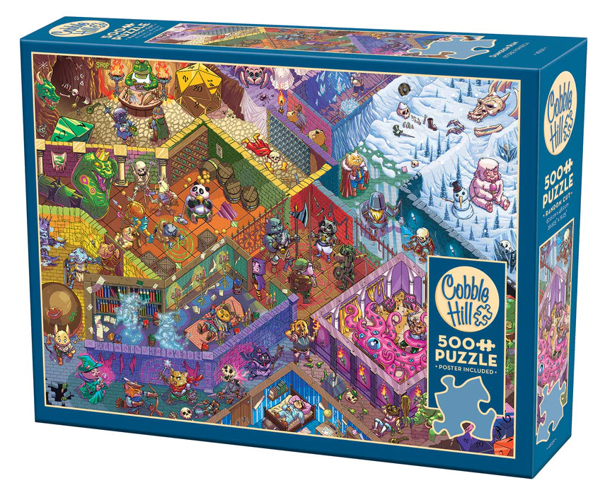 Dungeon Run | 500 Piece Puzzle