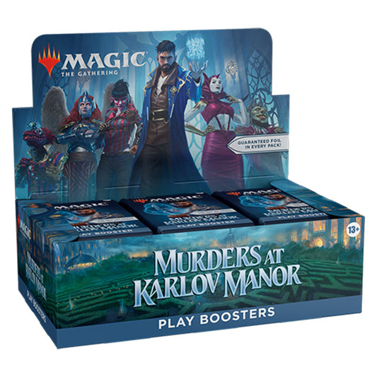 Magic The Gathering:  Murders at Karlov Manor Play Booster Display (36 Packs)