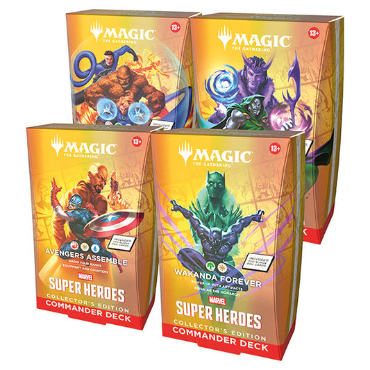 MTG Marvel Super Heroes: Collector Edition Commander Deck