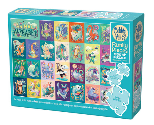 Animal Alphabet (Family) | Family Pieces 350 Puzzle