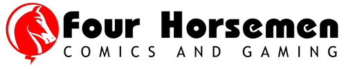 Four Horsemen Comics and Gaming of Robinson Township logo