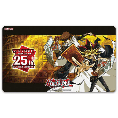 Playmat: Yu-Gi-Oh- Yugi & Kaiba Quarter Century Game Mat