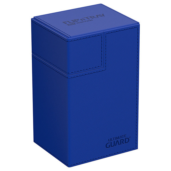 Deck Case: Twin Flip´n´Tray 80+ Standard Size Monocolor- Blue