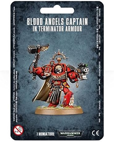 Warhammer 40,000: Blood Angels - Captain In Terminator Armour