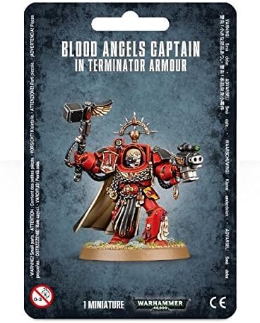Warhammer 40,000: Blood Angels - Captain In Terminator Armour